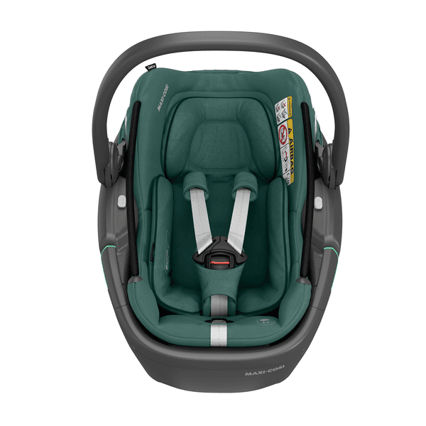 MAXI COSI Set Babyschale Coral 360 Essential Green plus Basisstation FamilyFix 360 Exklusive Angebote