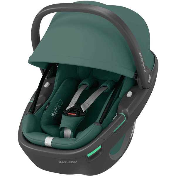MAXI COSI Set Babyschale Coral 360 Essential Green plus Basisstation FamilyFix 360 Exklusive Angebote