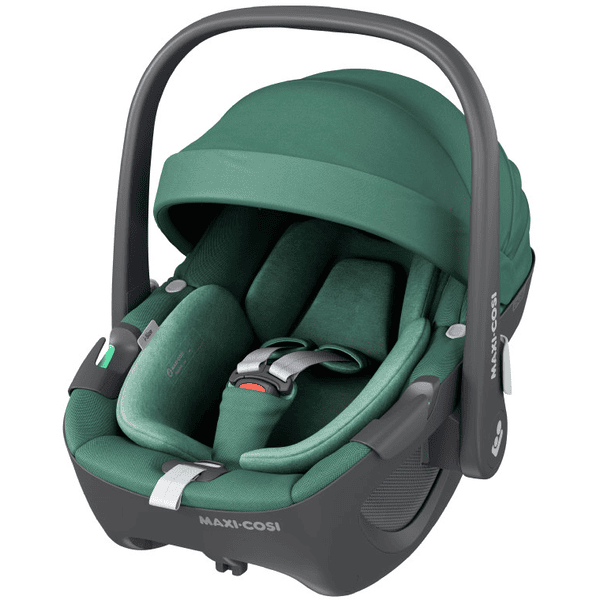 MAXI COSI Set Babyschale Pebble 360 Essential Green plus Basisstation FamilyFix 360 Neuheiten