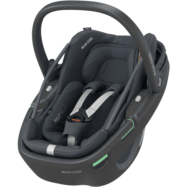 MAXI COSI Set Babyschale Coral 360 Essential Graphite plus Basisstation FamilyFix 360 Bestseller