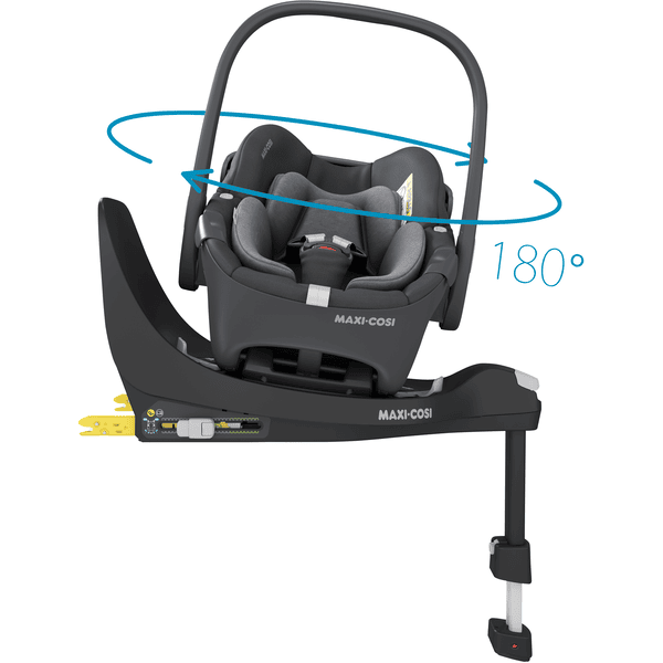 MAXI COSI Set Babyschale Pebble 360 Essential Graphite plus Basisstation FamilyFix 360 Letzte 2 Tage