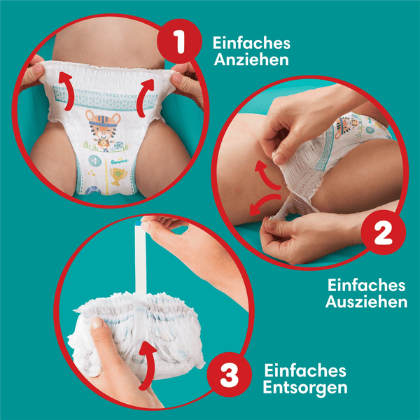 Pampers Baby-Dry Pants, Gr. 8 Extra Large, 19kg+, Monatsbox (1 x 117 Pants) Bis zu 60% Rabatt