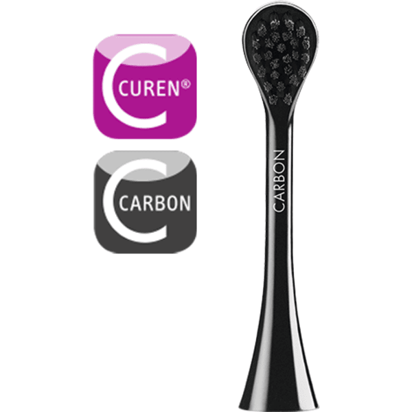 CURAPROX Schallzahnbürste Black is White Hydrosonic, für Erwachsene Vierteljährliche Förderung