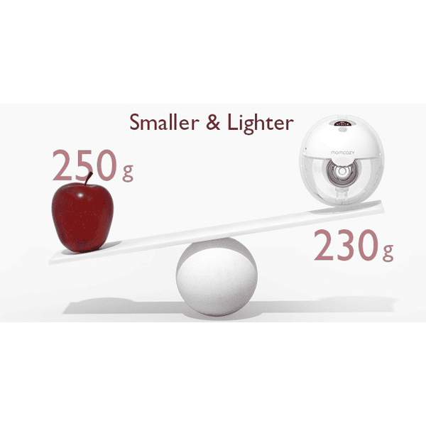 momcozy Doppelmilchpumpe tragbar M5, lila Bis zu 55% Rabatt