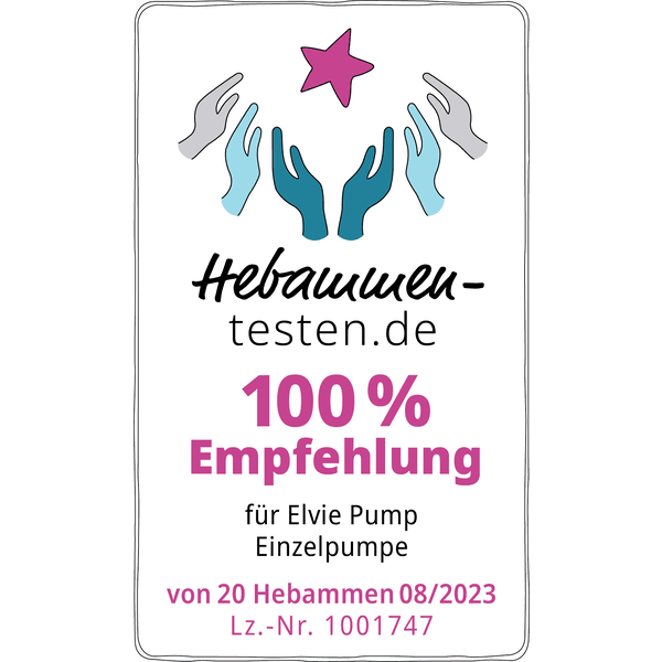 elvie pump elektrische Milchpumpe Nur noch ein Tag übrig