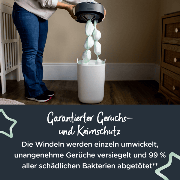 Tommee Tippee Nachfüllkassette für Twist & Click Advanced Windeleimer 18er Set Super Rabatt
