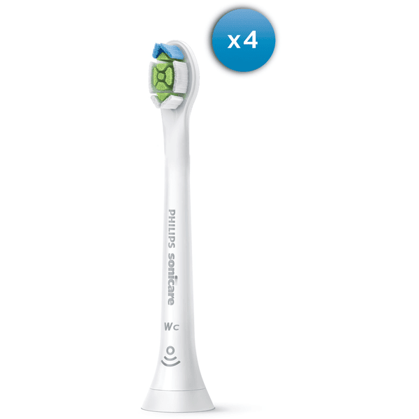 Philips Sonicare Mini - Bürstenköpfe W2c Optimal White compact HX6074/27 für Schallzahnbürste Kostenloser Versand international
