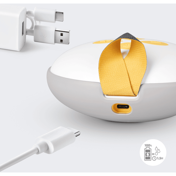 Medela Elektrische Doppel-Milchpumpe Swing Maxi + Doppelpumpset Hands-free Black Friday Preise