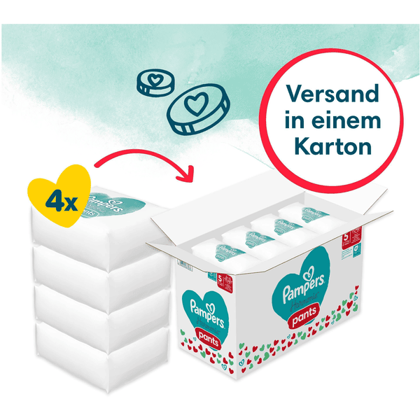 Pampers Harmonie Pants Gr. 5, 12-17 kg, Monatsbox (1x144 Windeln) Im Verkauf