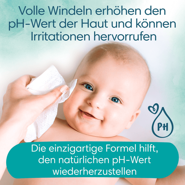 Pampers Feuchttücher Harmonie Aqua 720 Tücher (15 x 48 Stk) Auslauf