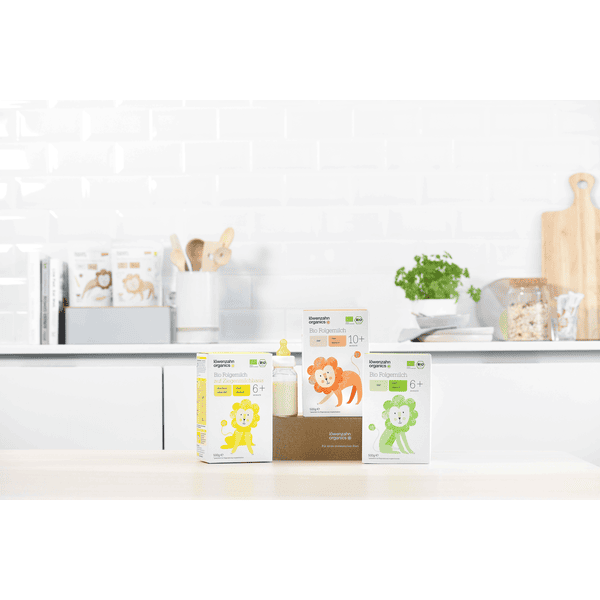 löwenzahn organics Bio Folgemilch 2 auf Ziegenmilchbasis 5 x 500 g ab dem 6+ Monat Meist gekauft