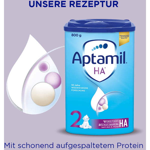 Aptamil Folgemilch HA 2 mit hydrolisiertem Eiweiß 4 x 800 g nach dem 6. Monat Cyber Monday
