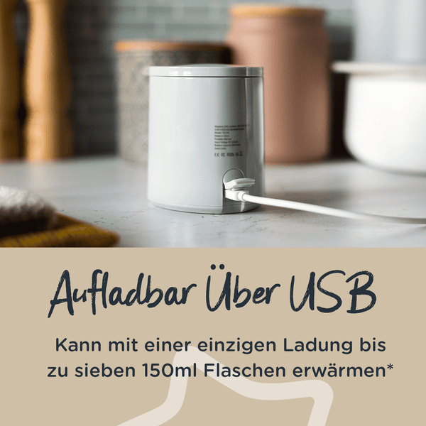Tommee Tippee Flaschenwärmer LetsGo, tragbar Valentinstagsangebot