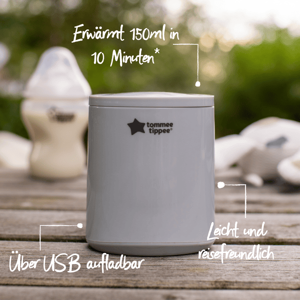 Tommee Tippee Flaschenwärmer LetsGo, tragbar Valentinstagsangebot