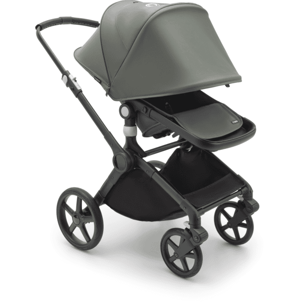 bugaboo Kinderwagen Fox Cub mit Liegeaufsatz und Sitz Black/Forest Green Zeitlich begrenztes Angebot