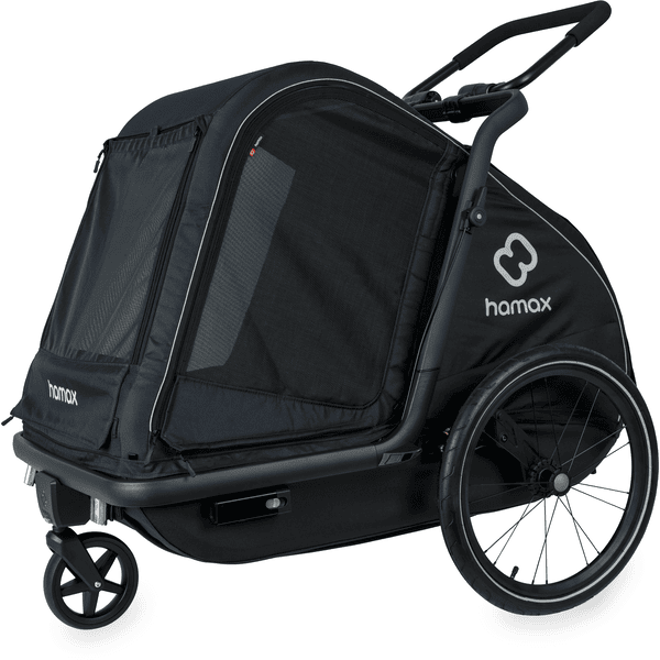 hamax Hundeanhänger Pluto L navy blue/black Neuheiten