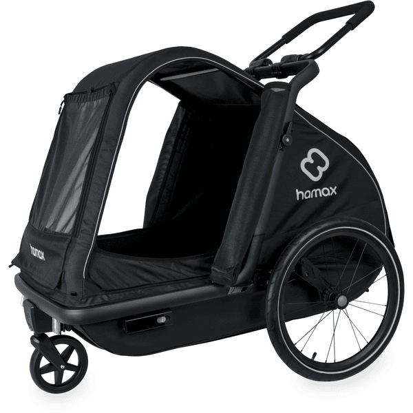 hamax Hundeanhänger Pluto L navy blue/black Neuheiten