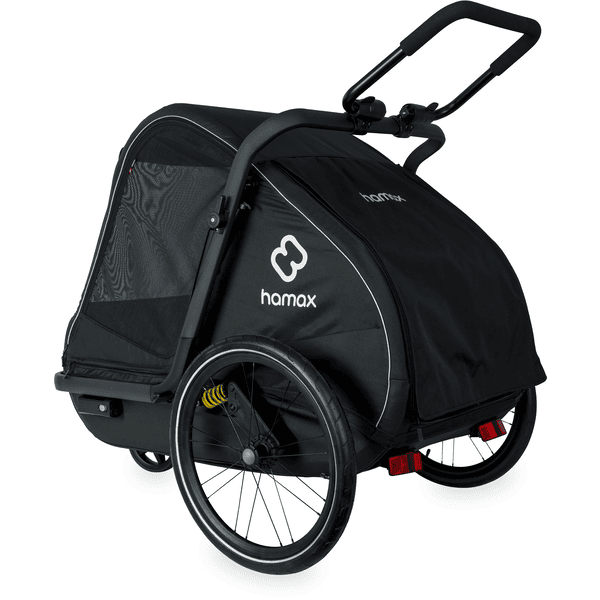 hamax Hundeanhänger Pluto L navy blue/black Neuheiten