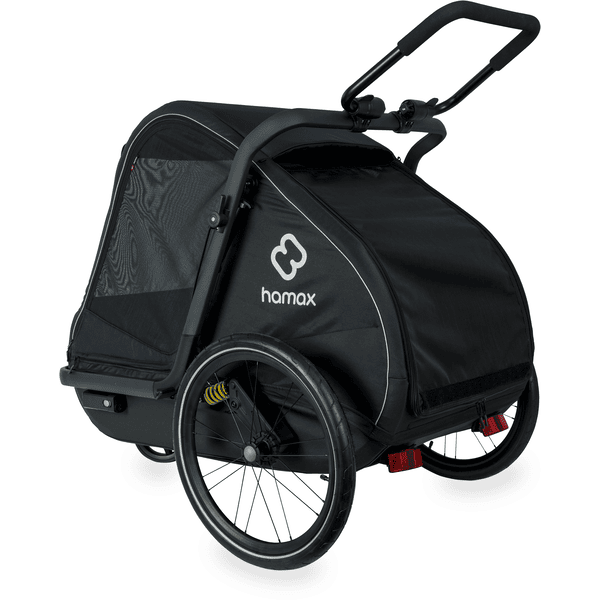 hamax Hundeanhänger Pluto L navy blue/black Neuheiten