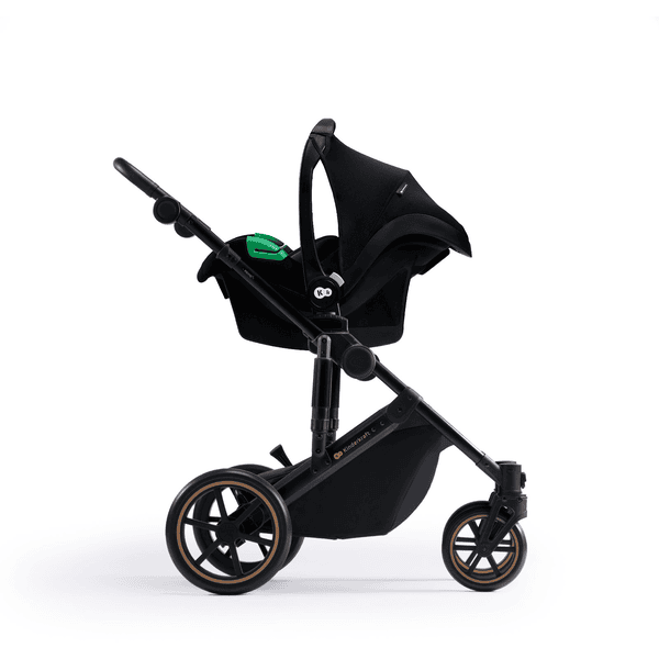 Kinderkraft Kinderwagen Prime2 3in1 Mink Pro Venezian Black Riesige Ersparnisse