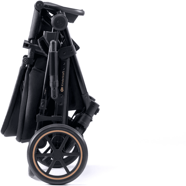 Kinderkraft Kinderwagen Prime2 3in1 Mink Pro Venezian Black Riesige Ersparnisse