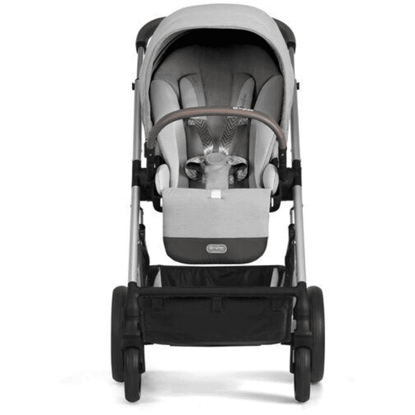 cybex GOLD Kinderwagen Balios S Lux Silver Lava Grey inklusive Kinderwagenaufsatz Cot S Lux Lava Grey Tiefpreis