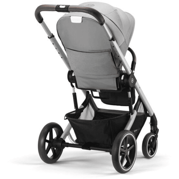 cybex GOLD Kinderwagen Balios S Lux Silver Lava Grey inklusive Kinderwagenaufsatz Cot S Lux Lava Grey Tiefpreis