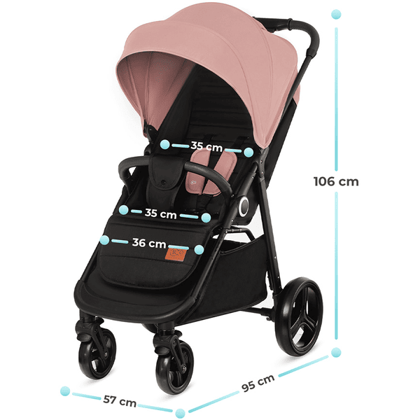 Kinderkraft Buggy Grande Plus black Letzte 3 Tage