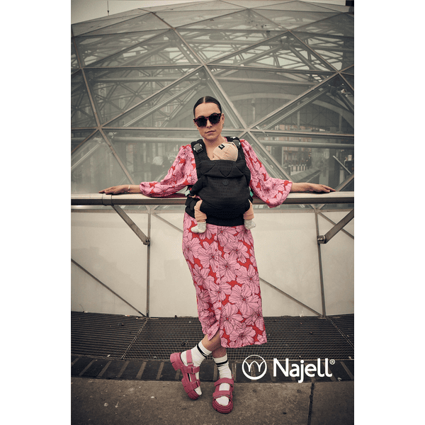 Najell Babytrage Rise Jet Black Bis zu 50% Rabatt