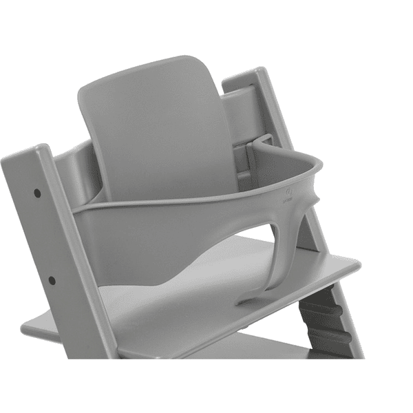 STOKKE® Tripp Trapp® Hochstuhl Buche Storm Grey inkl. Baby Set V2 Storm Grey Begrenzt auf 3 Tage