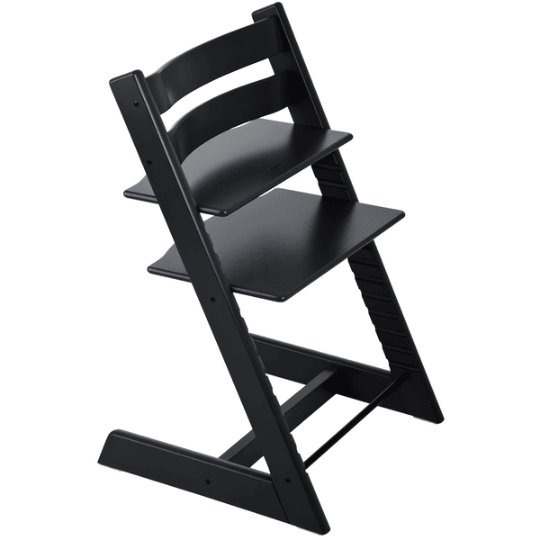 STOKKE® Tripp Trapp® Hochstuhl inkl. Baby Set Buche schwarz 50% Rabatt für begrenzte Zeit