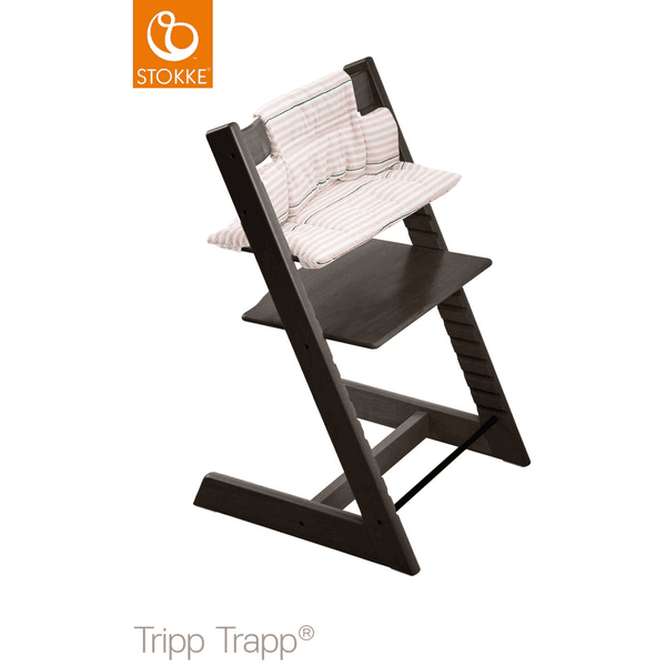 STOKKE® Tripp Trapp® Hochstuhl inkl. Baby Set Buche schwarz 50% Rabatt für begrenzte Zeit