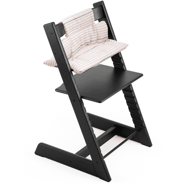 STOKKE® Tripp Trapp® Hochstuhl inkl. Baby Set Oak schwarz Outlet