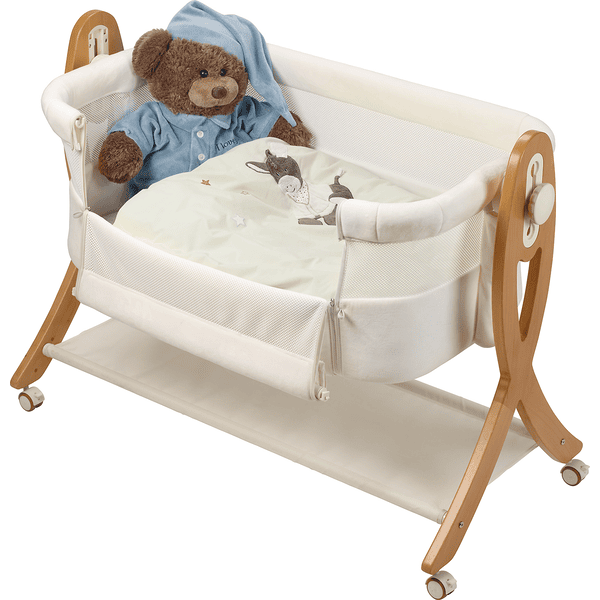 babyGO Beistellbett SidybySide creme Auslauf