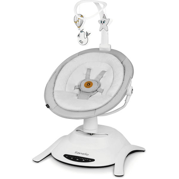 lionelo Babyschaukel Bella Set Grey Concrete im Angebot