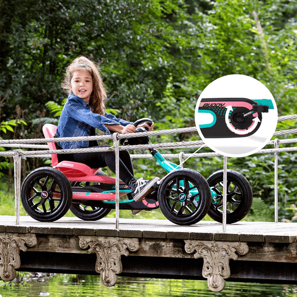 BERG Pedal Go-Kart Buddy Graphite Sondermodell - limitiert Sonderangebot
