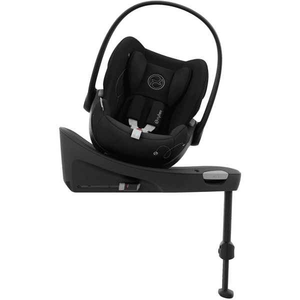 cybex GOLD Babyschale Cloud G i-Size Moon Black mit Basisstation Base G Blitzangebot
