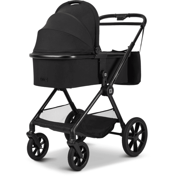 MOON Kombikinderwagen Clicc Kollektion 2024 black melange Super Rabatt