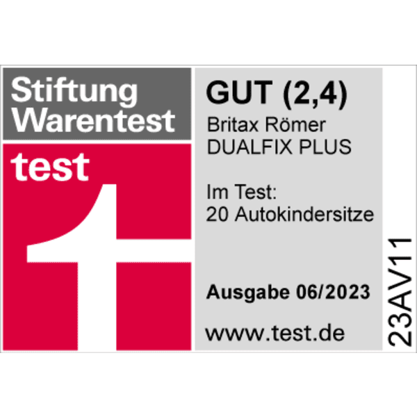 Britax Römer Reboarder Dualfix Plus Midnight Grey Begrenzt auf 3 Tage