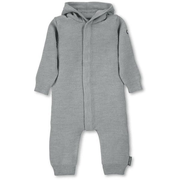 Sterntaler Strick-Overall silber melange Online