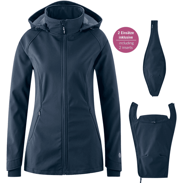 mamalila Softshell-Tragejacke Allrounder navy Fabrikpreis