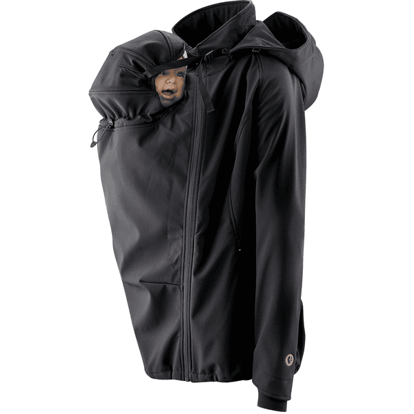 mamalila Softshell-Tragejacke Allrounder schwarz Sonderangebot