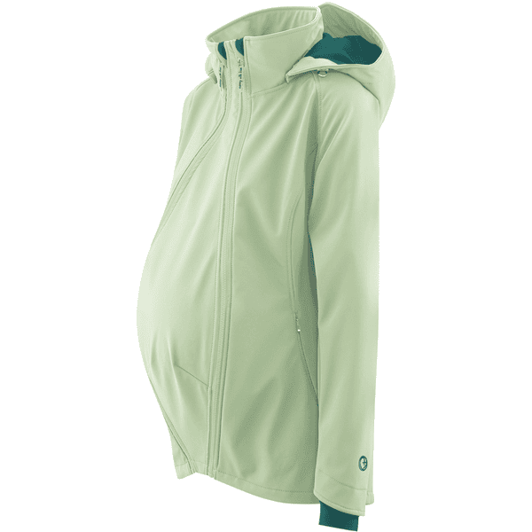 mamalila Softshell-Tragejacke Allrounder hellgrün Muttertagsangebot