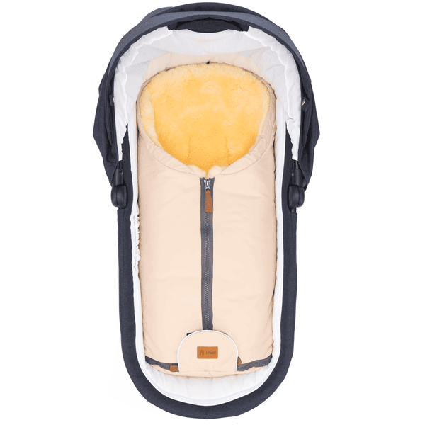 fillikid Winterfußsack für Kindersitze Pamir Gr. 0 Echtfell Ivory Bis zu 50% Rabatt