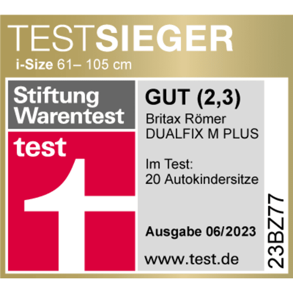 Britax Römer Reboarder Dualfix M Plus Midnight Grey Rabatte dieses Monats