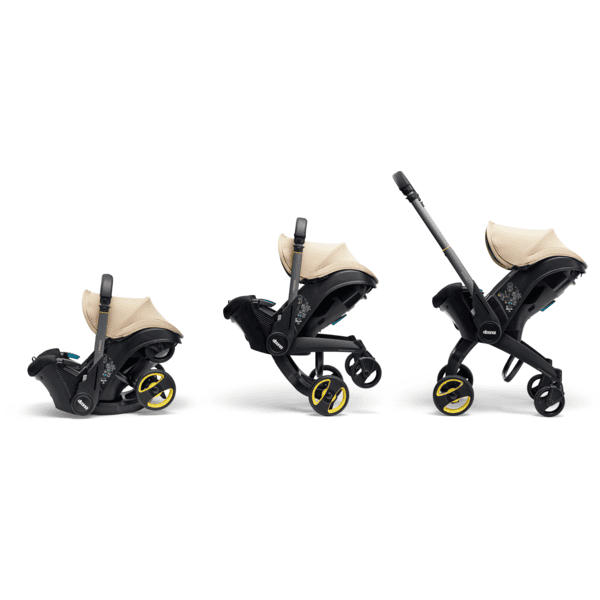 doona Babyschale Doona i Sahara Sand inklusive Basisstation doona i Isofix Räumungsverkauf
