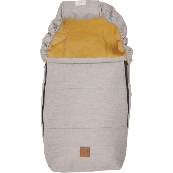 KAISER Winterfußsack Emma denim light grey Im Verkauf
