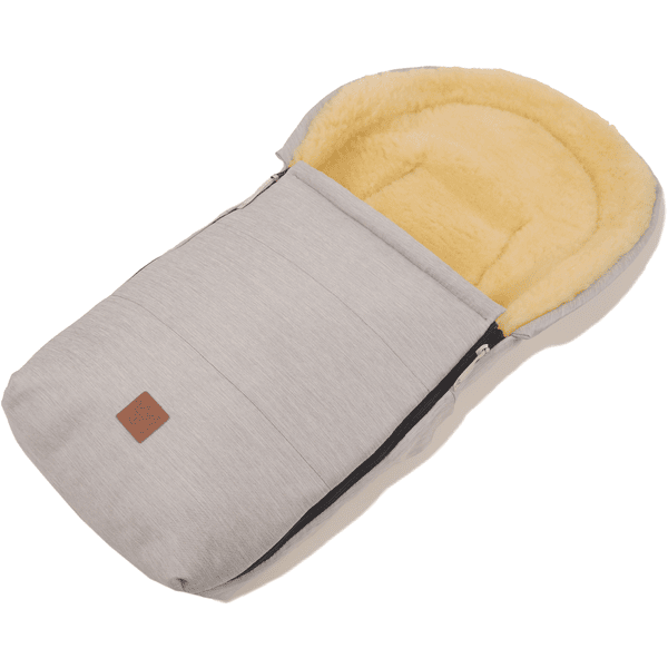 KAISER Winterfußsack Emma denim light grey Im Verkauf