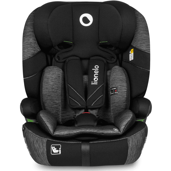 lionelo Kindersitz Levi One I-Size Black Grey Muttertagsangebot