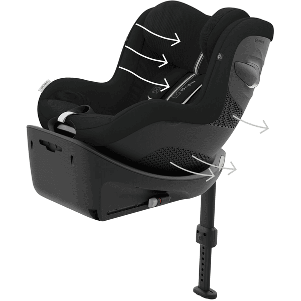 cybex GOLD Sirona G i-Size Plus Moon Black mit Basisstation Base G Saisonale Angebote